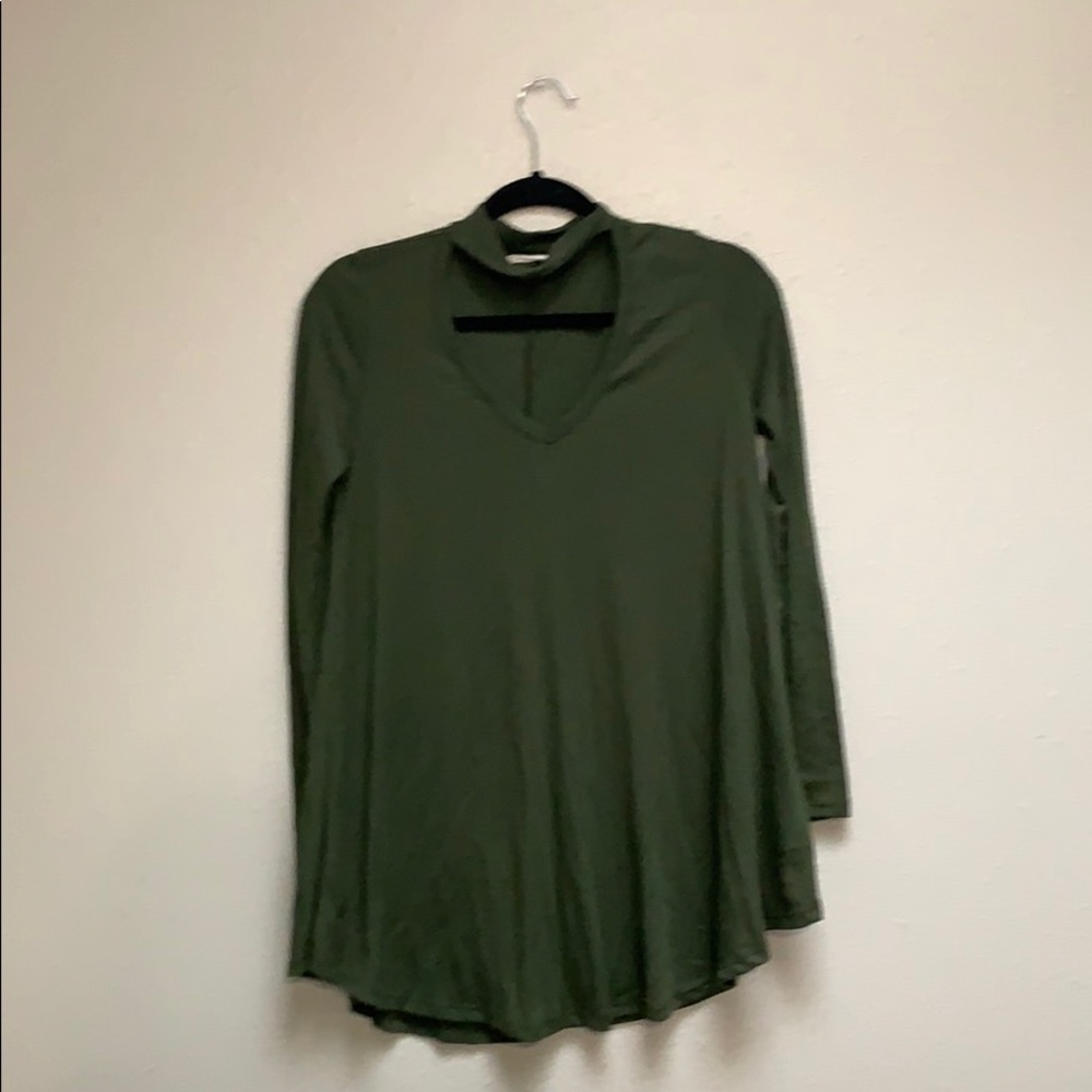 Long sleeve blouse